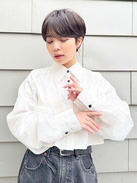 ロンド レグリーズ 立川(Lond leglise) ハンサムショート/丸みショートボブ/20代30代40代50代/顔周り
