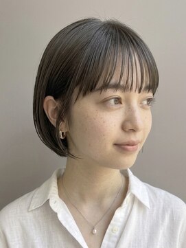 テト(teto) 30代40代人気◎乾かすだけでまとまる丸みショートボブ