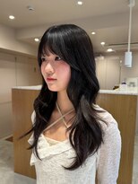 ケシキ 表参道 原宿(kesiki.)&nbsp;ハッシュカット/レイヤーカット/フォワード巻き/くびれ巻き