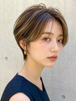 アイシー 関内(ICY) (ICY土屋)ショートヘアショートボブナチュラルハイライト