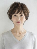 エオン(eon)&nbsp;・ショートパーマ【eon】ミセス、大人女性、マイナス6歳ヘア