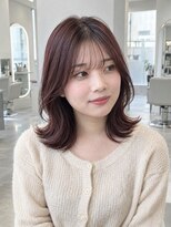 モト 船橋(moto)&nbsp;艶感ワインブラウンミディアム