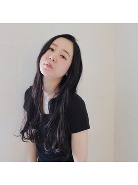 クラク 笹塚店(KURAKU) 大人かわいい*黒髪ルーズウェーブ