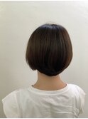 朝楽のショートスタイル。まとまりのヘアスタイルをご提供します