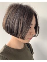 サリル ヘアアトリエ(SALIL hair atelier) ワンレンショートボブ