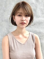 【GARDEN川谷】20代30代大人可愛い小顔ボブ×グレージュ