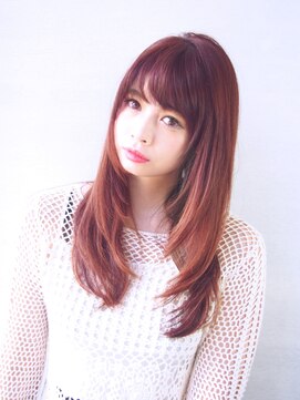 ミーケ(miike) 【miike】レイヤーストレートロング