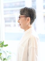 えがお美容室&nbsp;【えがお美容室】50代に人気☆モダンなマニッシュショート
