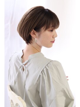ヘアリゾート ブーケ(hair+resort bouquet) イメチェン丸みショート/シースルーバング