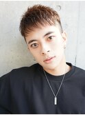 ツーブロック×束感ベリーショート