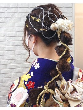 ザブックハンドサロン(The book hand salon) 振袖ヘア