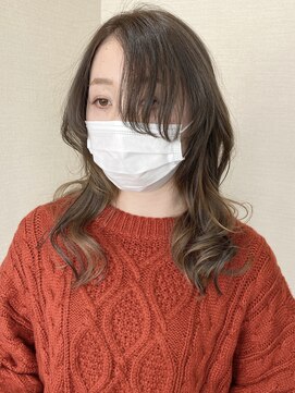 ソルト(Salt) うざバング×インナーカラー