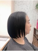 くせ毛もOK！　髪質改善ボブ