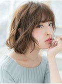■大人可愛いヘルシースタイルくせ毛風ボブ52★上尾20代30代40代