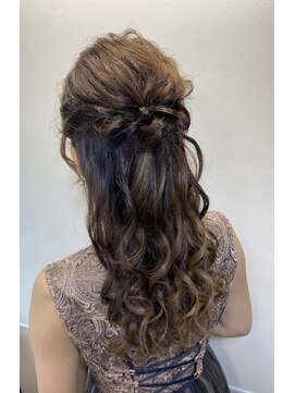 クレア(Crea) およばれ ヘアアレンジ 結婚式