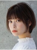 レイヤーショートボブ