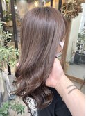 髪質改善/グレージュ/透明感カラー/ナチュラル/艶髪