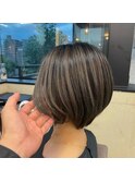 ショートバレイヤージュ