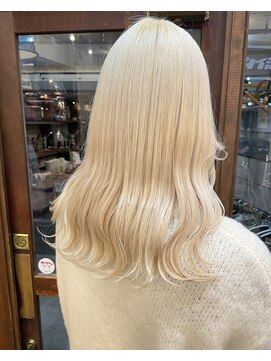 ゲーム 渋谷店(GAME) ダブルカラーミルクティーベージュカラーケアブリーチハイトーン