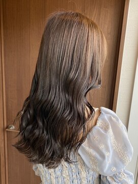 ミルヘアデザイン(mil hair design) ミルクティーベージュダブルカラーケアブリーチインナーカラー