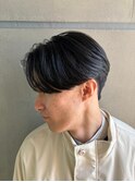 メンズカルマパーマ/アッシュブラック/メンズパーマ
