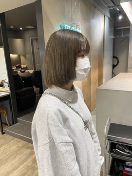 エイト 沖縄豊崎店(EIGHT toyosaki) 【EIGHT 豊崎】お客様スタイル_オリーブベージュ