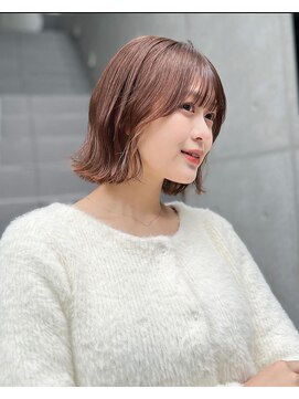 クオン 伊勢崎(QUON.) 韓国風ボブ×インナーカラー