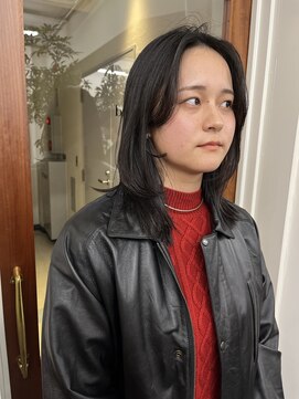 ガーランドギンザ(Garland Ginza) レイヤーカット　フェイスレイヤー　くびれミディアム