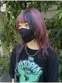 あえての黒ポイントカラー