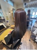 頭美人ストレートロング