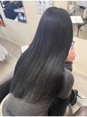 ダークグレーブラックと髪質改善トリートメント
