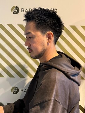 バーバーバー アカバネ(BARBER-BAR AKABANE) 清潔感◎　ビジネスにもぴったりなフェードスタイル　1