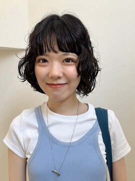 ナループロアツム(Nalu pu loa Tsum) レイヤーパーマ/ボブレイヤー/ボブウルフパーマ/大きめパーマ