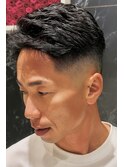 刈り上げツーブロック爽やかすぎる夏フェード