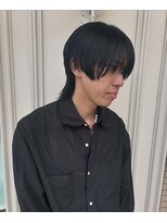 グラスペディア(graspedia)&nbsp;メンズウルフカット【中性的ウルフ】【広島ウルフカット】