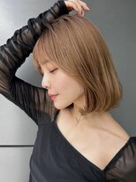 トルネード(TORNADO) 透明感カラーで作るタンバルモリ 韓国ボブ s111