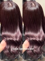 ユーフォリア 青山(Euphoria)&nbsp;うる艶髪＊ブリーチ1回からできる大人可愛いピンクラベンダー
