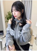 ふわっと仕上がる！韓国風レイヤーカット