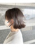 ☆ 切りっぱなし外はねボブ×グレージュ☆