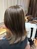 似合わせカウンセリングカット+透明感カラー+集中ケア&ホームケアTr¥16000