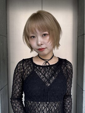 ゴートゥデイ 福岡大名Bellus店(GO TODAY) ウルフボブ/ボブウルフ/ショートウルフ/ショートボブ