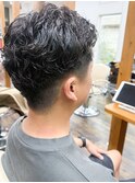 メンズパーマスタイル