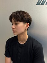 ウーズ ハラジュク(Ooze.HARAJUKU)&nbsp;ハッシュカットグレージュデザインカラーツートーンカラー原宿