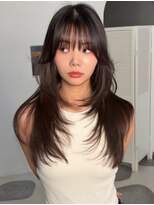 ファムエリア(FEMME AREA)&nbsp;ロングレイヤー　レイヤーカット