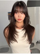 ファムエリア(FEMME AREA)&nbsp;ロングレイヤー　レイヤーカット