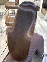 フーバイケンジ(fuu + KENJE)&nbsp;sins髪質改善ストレート/艶カラー/ MIYU