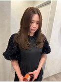 ミルクティーベージュ/髪質改善/レイヤーカット