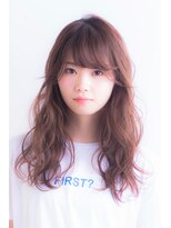 ジャン クロード ビギン 表参道店(JEAN CLAUDE BIGUINE)&nbsp;ゆるふわパーマのキュートロング   20代30代40代