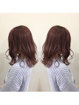 デザイン フォー ヘアー グランツ プロデュース バイ ヒス(Design for hair GRAnt'z) ピンクパープルベージュ