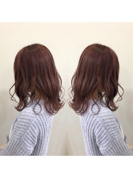 デザイン フォー ヘアー グランツ プロデュース バイ ヒス(Design for hair GRAnt'z) ピンクパープルベージュ